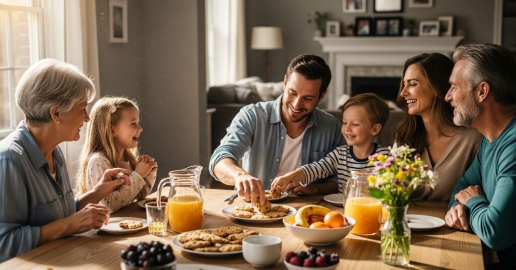 Short Family Time Caption for Busy Days