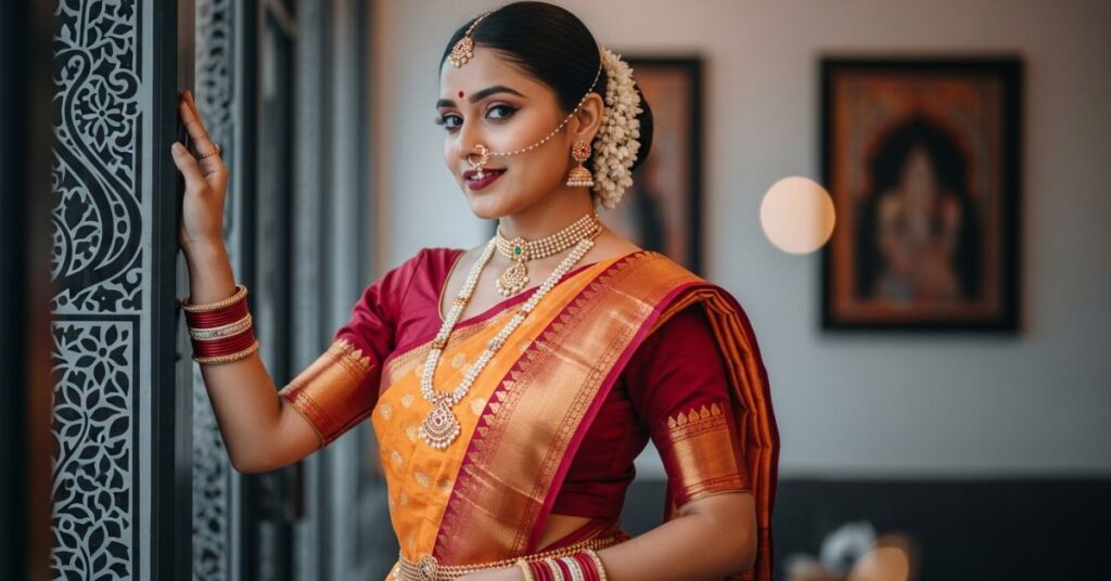 Caption for Marathi Look