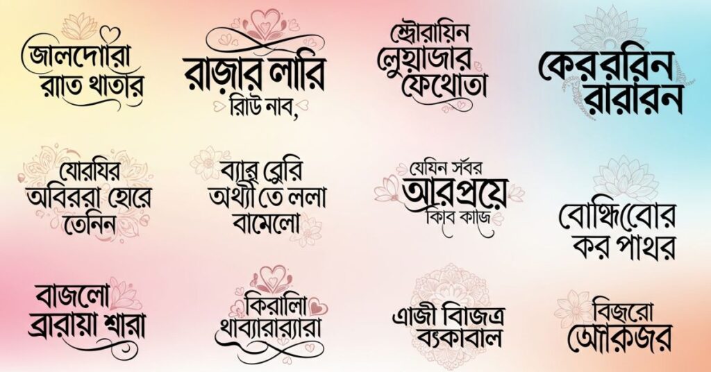 Bengali Love Caption