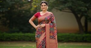 300+ Elegant Caption for Saree That Matches Your Style