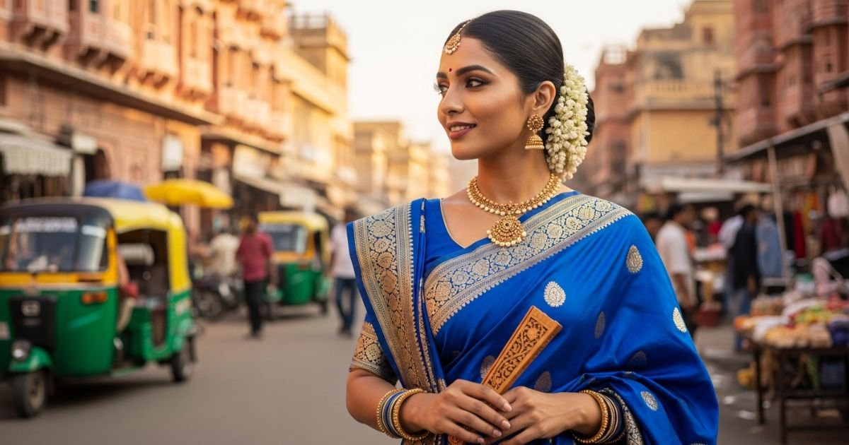 funny-caption-for-saree