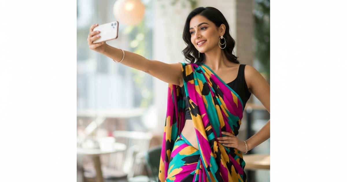trendy-saree-caption-in-english-for-selfies