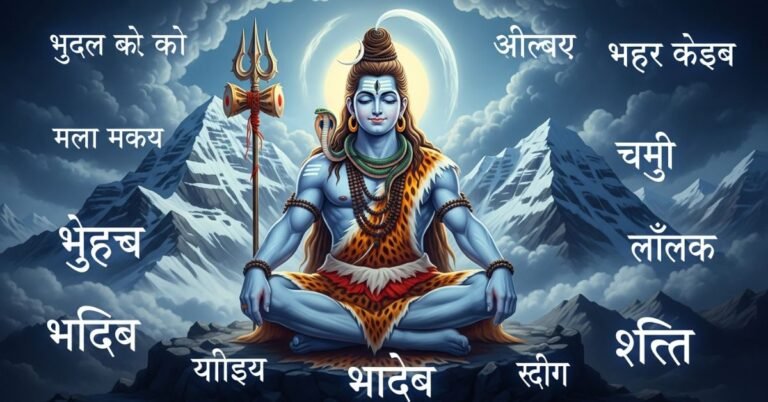 Mahadev Caption in Hindi