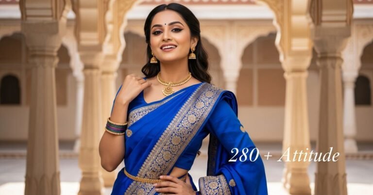 Marathi Caption for Instagram for Girl in Saree