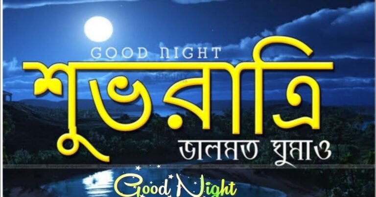 Good Night Caption Bengali