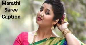 Marathi Saree Caption