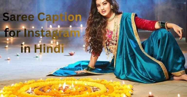 Saree Caption for Instagram in Hindi