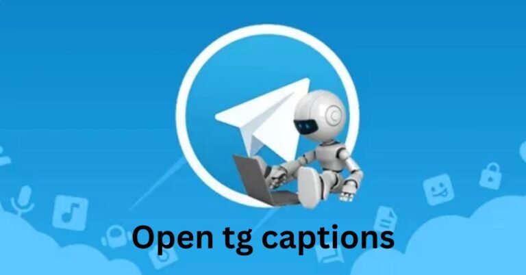 Open tg captions